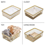 mDesign Steel Organizers, Soft Brass (25953)