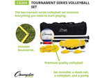 Champion Sports Volleyball Tournament Set, Multicolor (CG204)