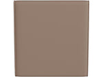 Flash Furniture Bright Beginnings Vinyl Classroom Modular 1-Seater Sofa, Brown (MK-KE15693-GG)