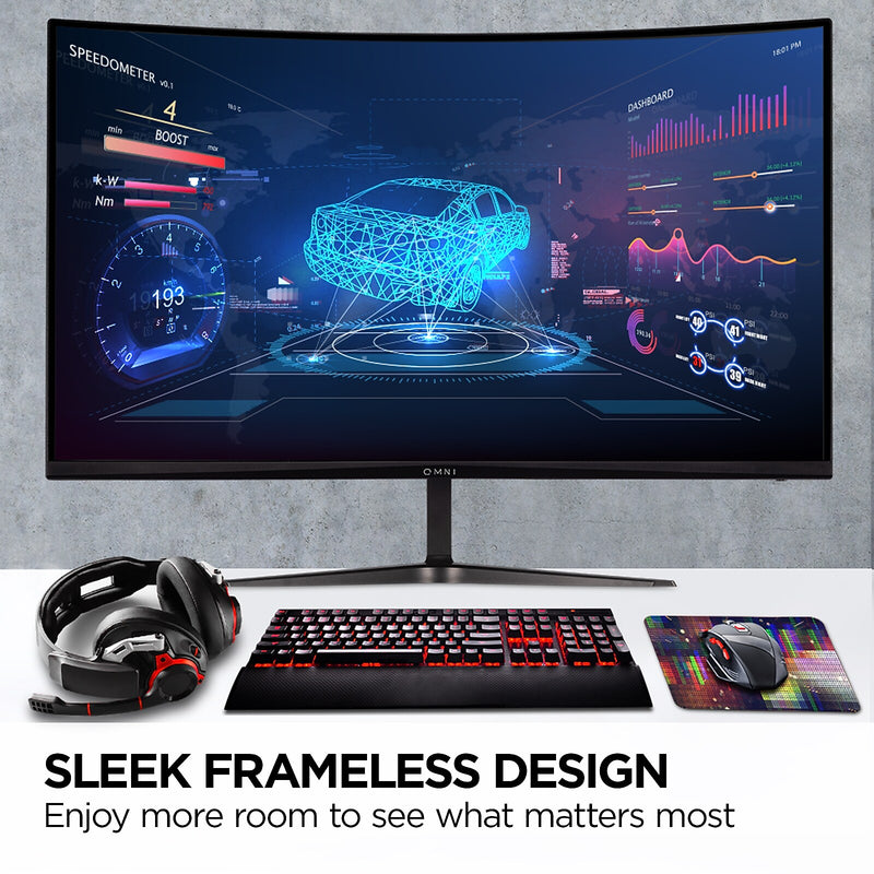 ViewSonic  32" Curved 165 Hz LCD Gaming Monitor, Black (VX3218C-2K)