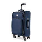 Skyway Luggage Epic 20" Carry-On Suitcase, 8-Wheeled Spinner, Surf Blue (450-20"472-4WB)