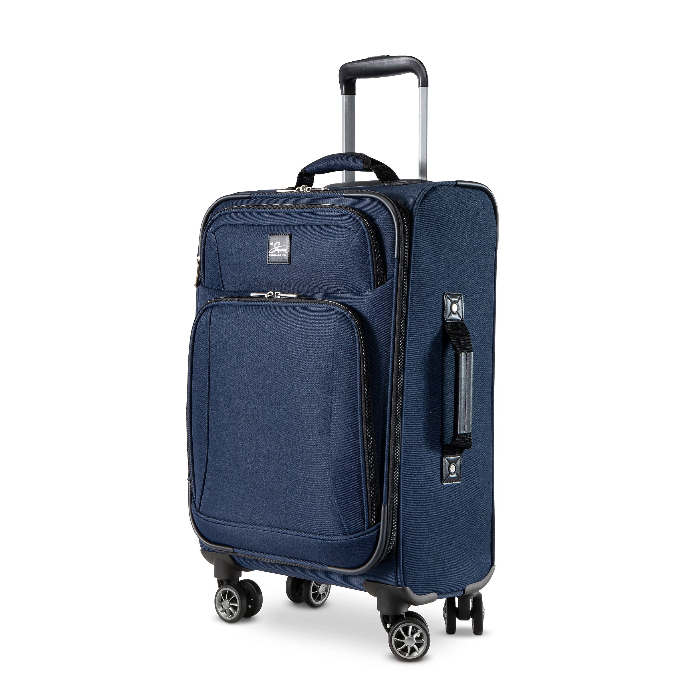 Skyway Luggage Epic 20" Carry-On Suitcase, 8-Wheeled Spinner, Surf Blue (450-20"472-4WB)