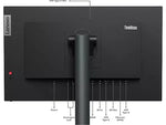 Lenovo ThinkVision P24h-30 23.8" 60 Hz LED Monitor, Black (63B3GAR6US)