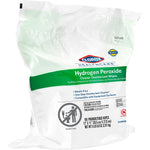 Clorox Healthcare Hydrogen Peroxide Cleaner Disinfectant Wipes, 185 Wipes/Container, 2/Carton (30827)