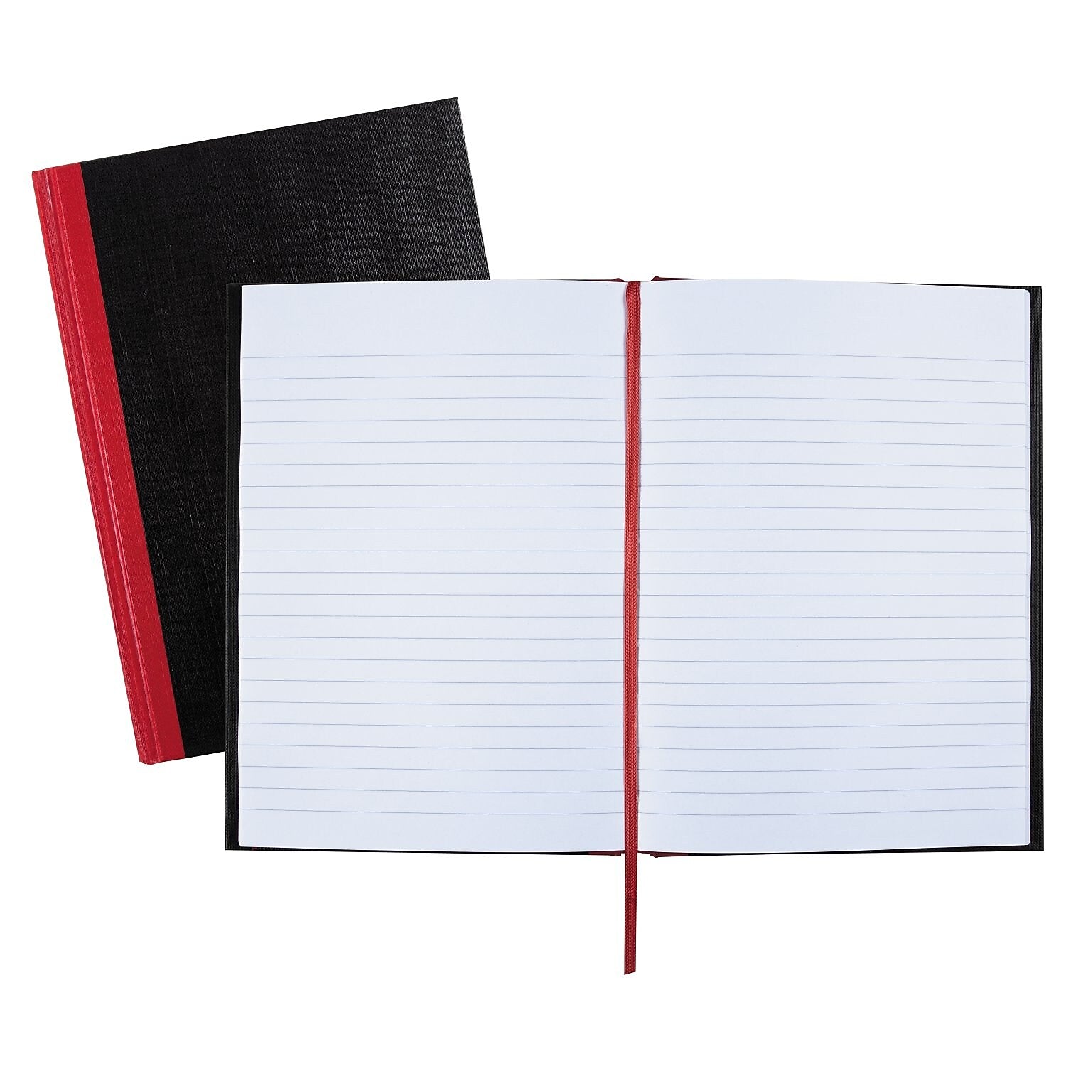 Black N' Red 1-Subject Professional Notebooks, 5.8" x 8.3", Wide Ruled, 96 Sheets, Black (JDK-E66857)