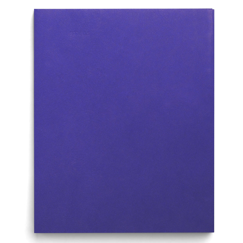 Staples Smooth 2-Pocket Paper Folder, Electric Blue, 25/Box (27534-CC)