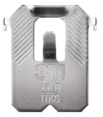3M CLAW Drywall Hanger, 25 lbs., Silver, 4/Pack (3PH25M4ES)