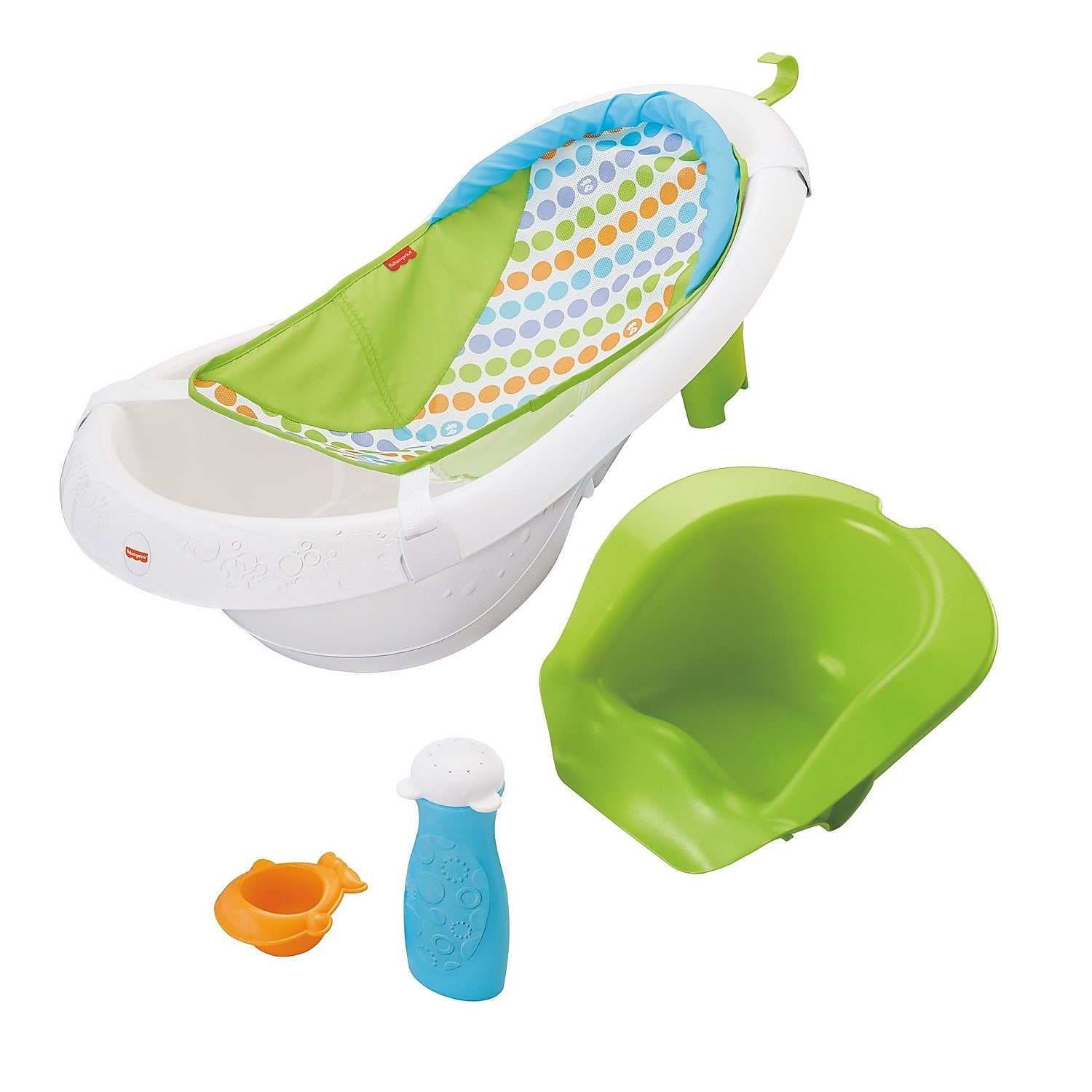 Fisher-Price 4-In-1 Sling 'N Seat Tub, Green (CHM32)