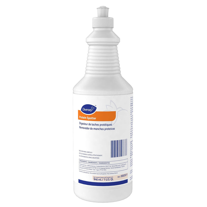 Diversey Protein Spotter Carpet Spot & Stain Remover Liquid, 32 Oz. 6/Carton (5002611)