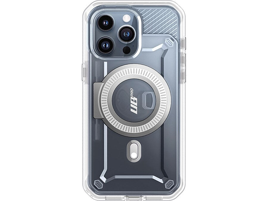 SUPCASE Unicorn Beetle PRO MAG Rugged Case for iPhone 15 Pro Max, Shock-Absorbing, Clear (SPH23MX67MGPSCL)