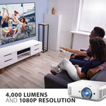 ViewSonic DLP Home and Business Projector, White (PA503HD)