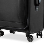Skyway Luggage Epic 20" Carry-On Suitcase, 8-Wheeled Spinner, Black (450-20"001-4WB)