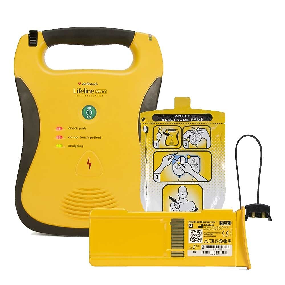 Defibtech Lifeline AUTO Fully Automatic AED (DCFA120EN)
