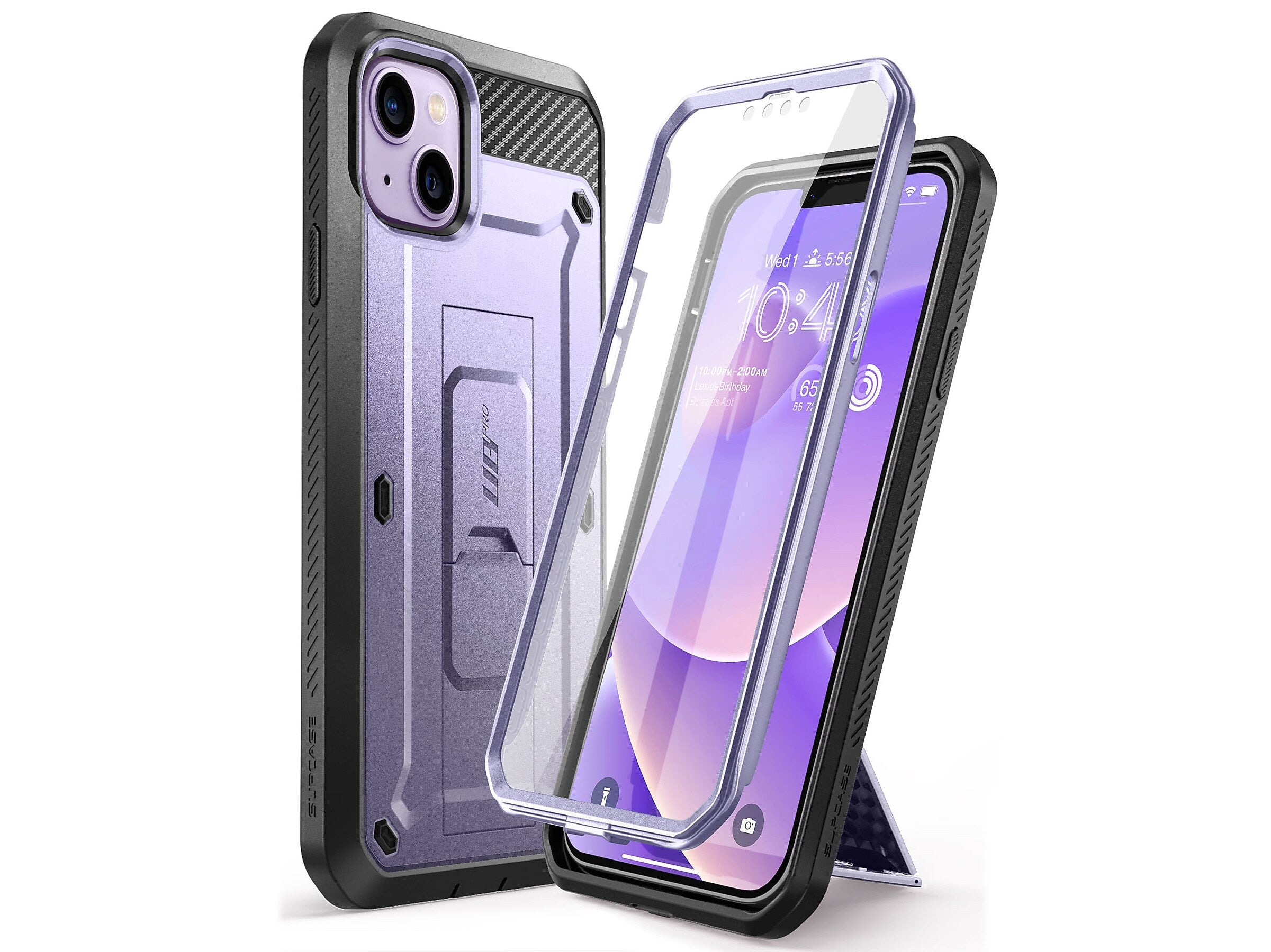 SUPCASE Unicorn Beetle PRO Deep Purple Rugged Case for iPhone 14 Plus (SUP-iPhone2022-6.7-UBPro-SP-Mauve)