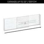 iDESIGN Expandable 8-Piece Plastic Drawer Dividers, Clear (29075M8)