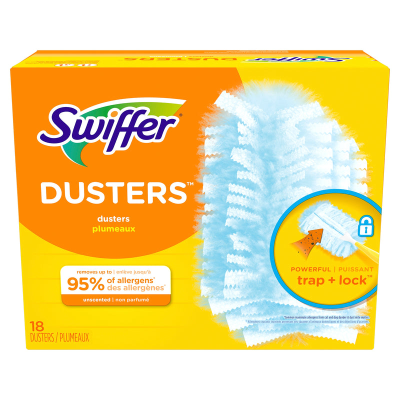 Swiffer Dusters Cloth Refills, Blue, 18 Dusters/Box (99036)