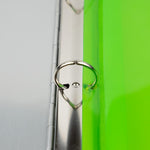 JAM Paper Plastic Binder Pocket, 3-Hole Punched, Lime Green, 3/Pack (218VB1LIMEX3)