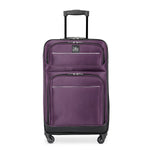 Skyway Luggage Seville 2.0 5-Piece Spinner Luggage Set, Purple (43S-5P-500-SET)