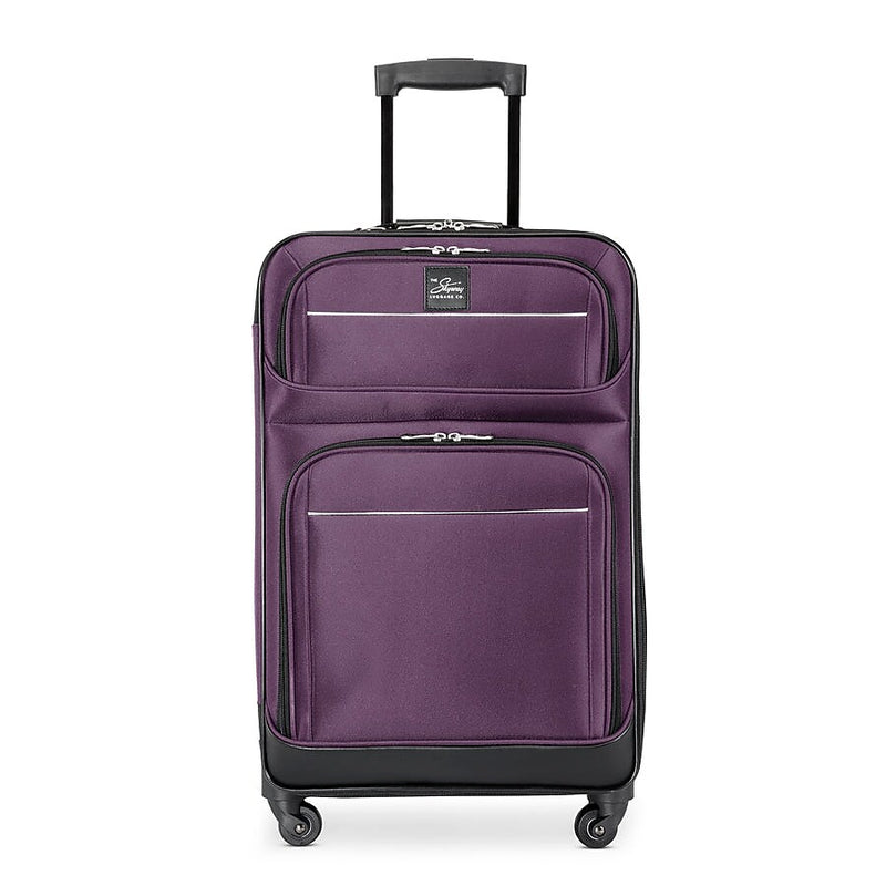 Skyway Luggage Seville 2.0 5-Piece Spinner Luggage Set, Purple (43S-5P-500-SET)