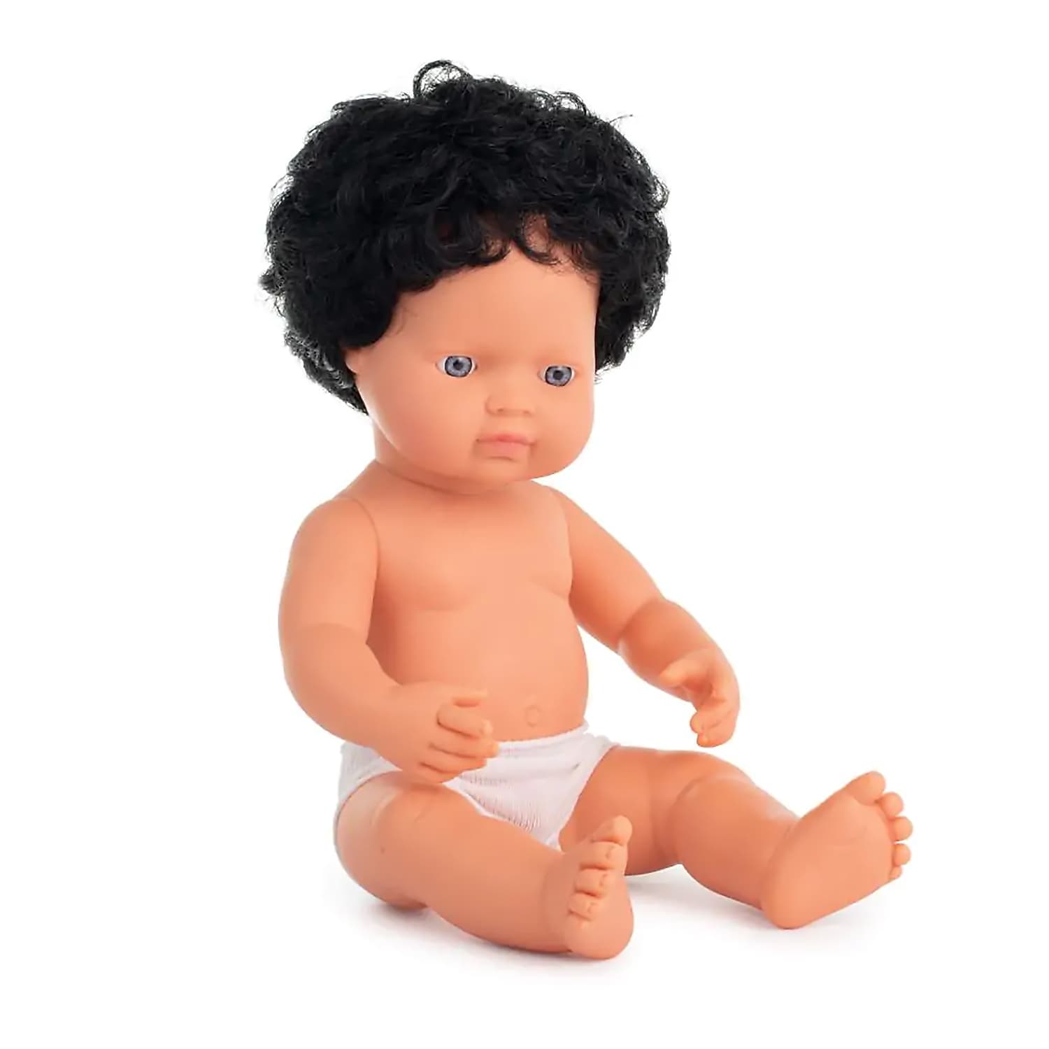 MINILAND Anatomically Correct 15" Baby Doll, Caucasian Boy (MLE31231)