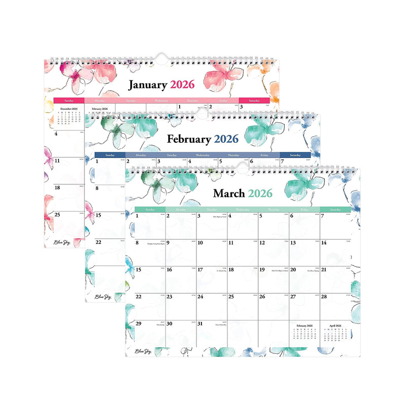 2026 Blue Sky Lindley 15" x 12" Monthly Desk Calendar (117888-26)