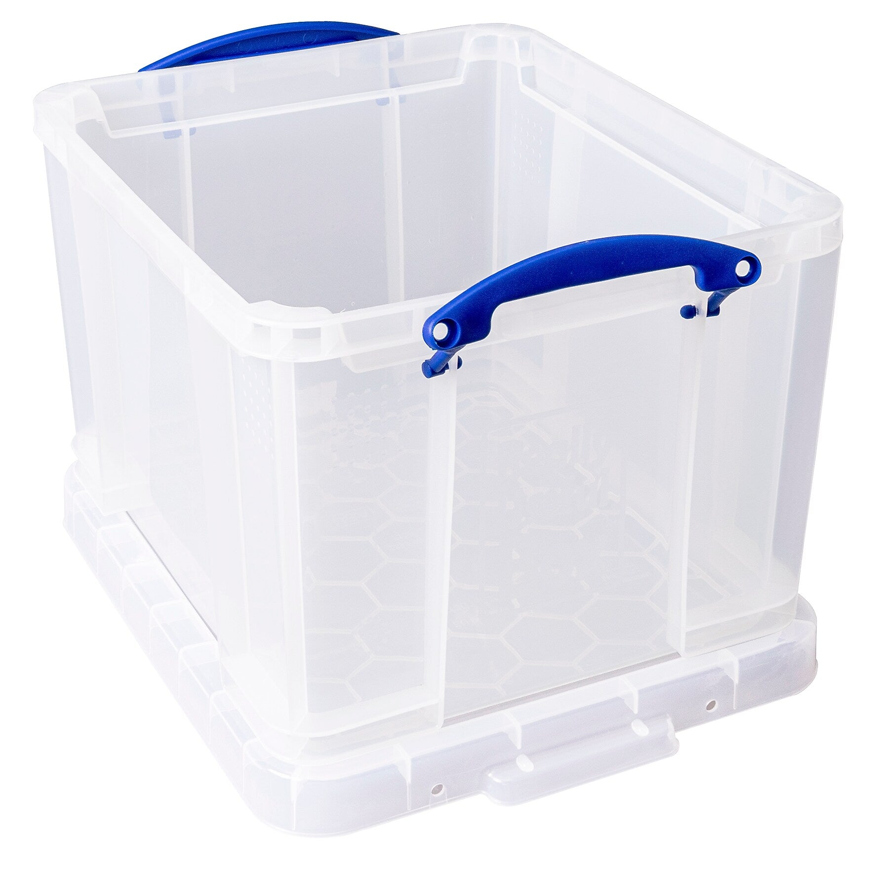 Really Useful Box Locking File Totes, Letter/Legal Size, Clear (32CL)