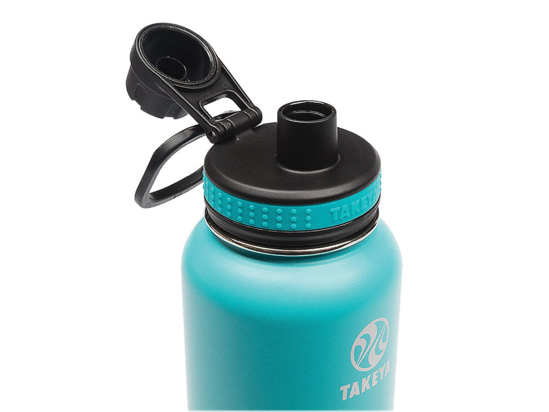 Takeya Originals Stainless Steel Vacuum Insulated Water Bottle, 24 oz., Ocean (50044)