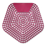 Boardwalk Anti-Splash Urinal Screen, Apple Cinnamon Scent, Red, 10/Box (WCBX-P-010I010I-01-AAS80-)