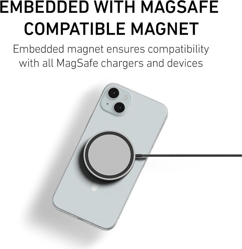 PEEL Magnetic MagSafe Phone Case for iPhone 15 Plus, Clear (I15 PLUS MAGSAFE CLE)