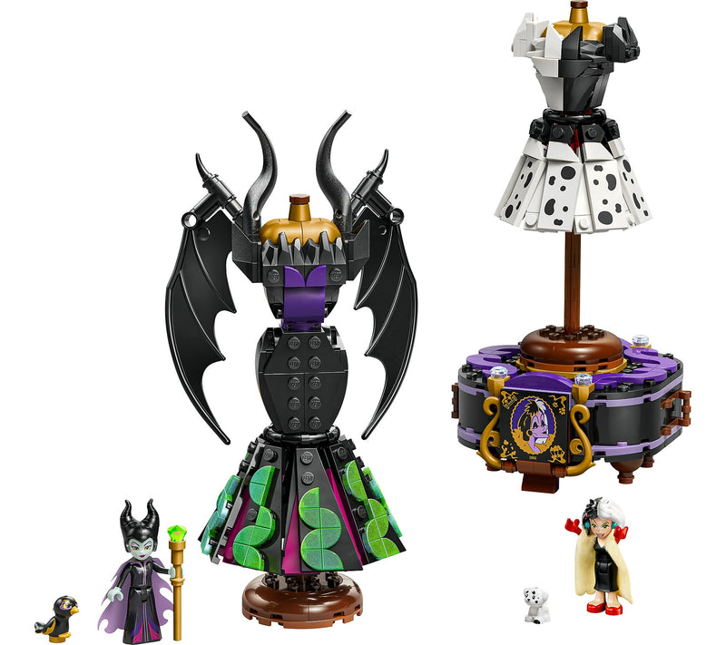 LEGO Disney Classic Maleficents and Cruella De Vils Dresses, 524 Pieces (43262)