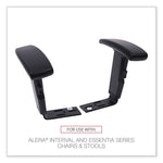 Alera® Adjustable T-Arms for Interval Series Task Chairs , Blk