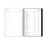 2026 Blue Sky Baccara 5" x 8" Weekly & Monthly Planner, Plastic Cover (110212-26)