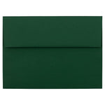 JAM Paper A7 Invitation Envelopes, 5.25" x 7.25", Dark Green, 25/Pack (263917095)