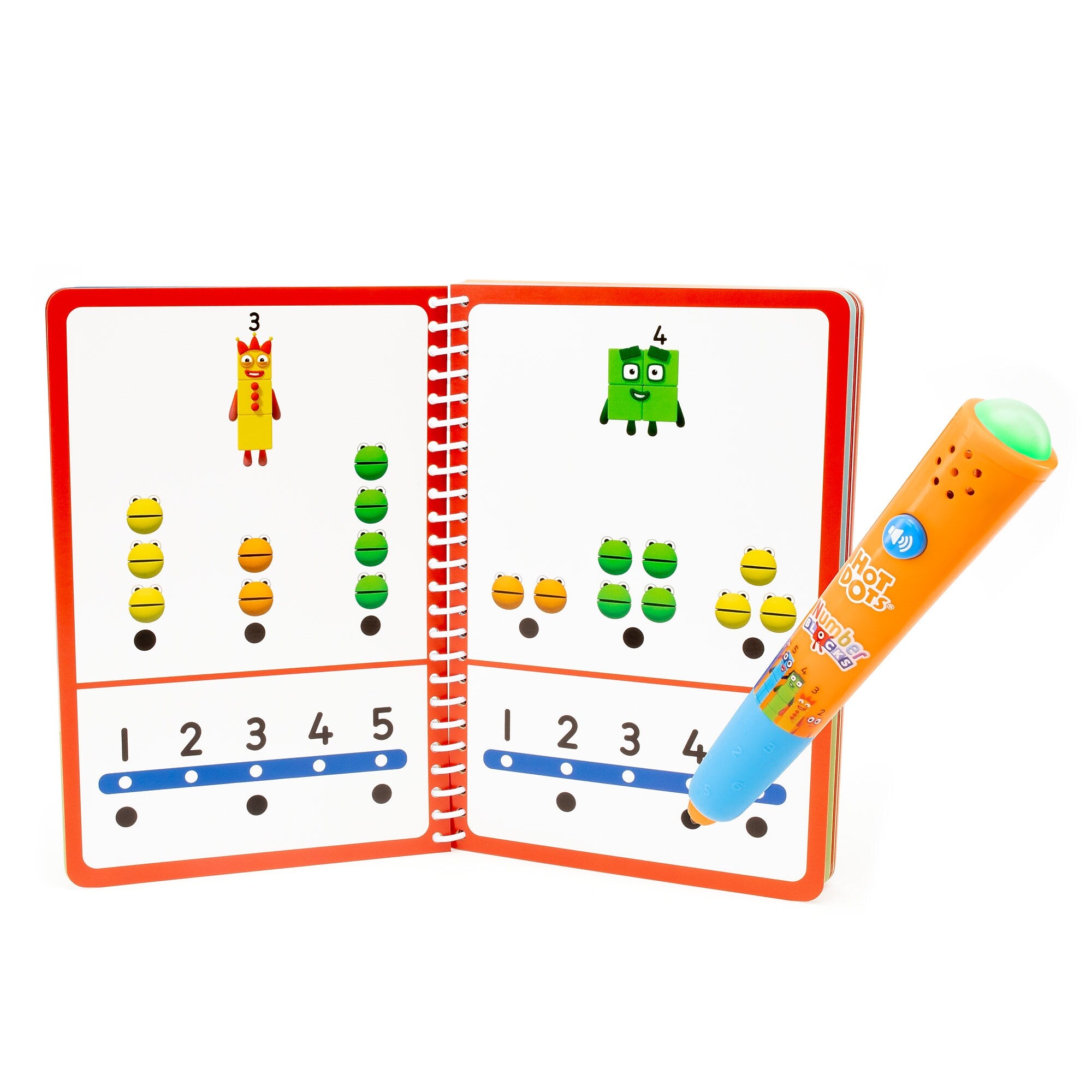 Educational Insights Hot Dots Numberblocks Workbook (2550)