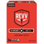 Revv Coffee No Surrender Coffee Keurig® K-Cup® Pods, Dark Roast, 96/Carton (6873CT)