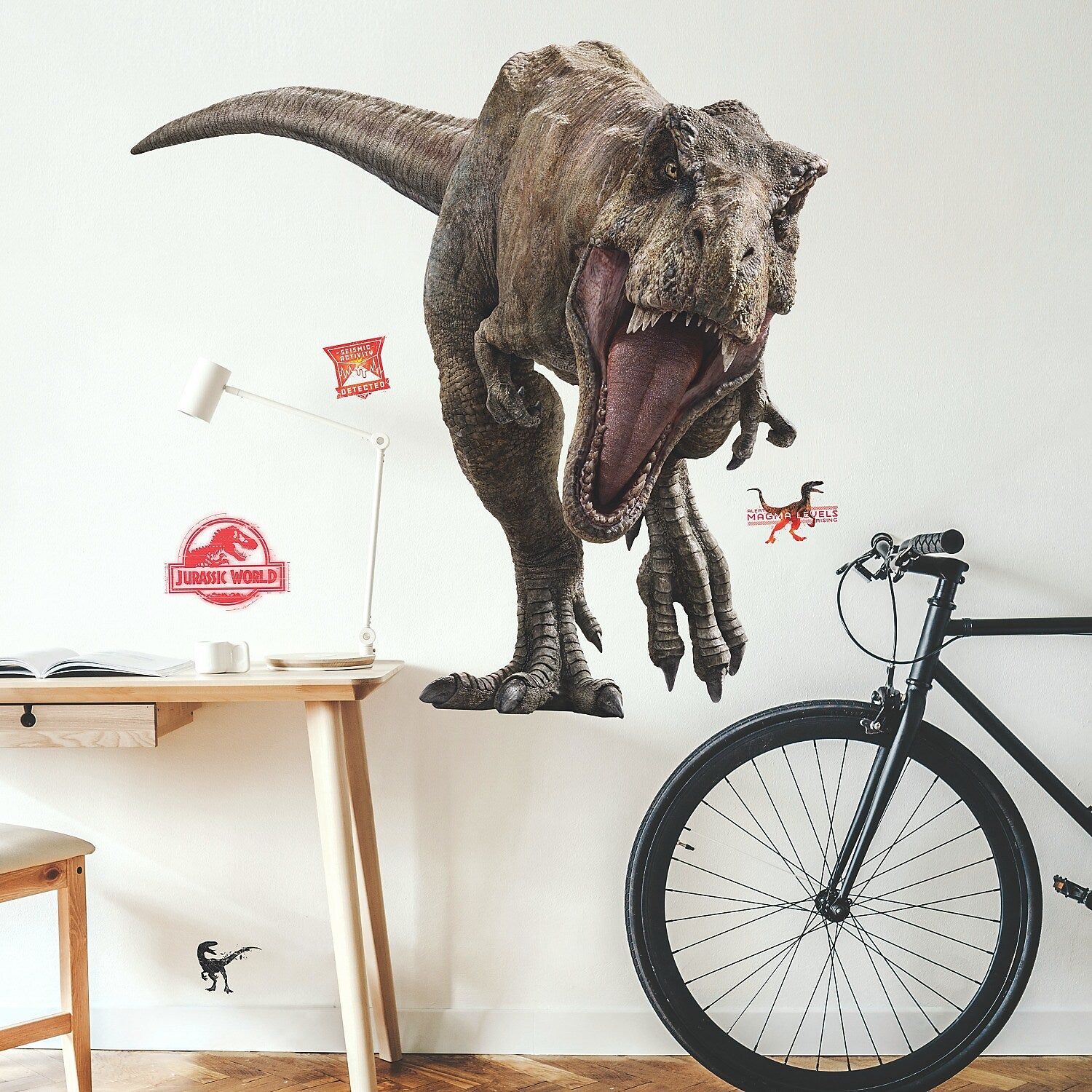 York Wallcoverings Jurassic World 2 T-Rex Children's Decals, Music, Movies & TV (RMK3797SLM)