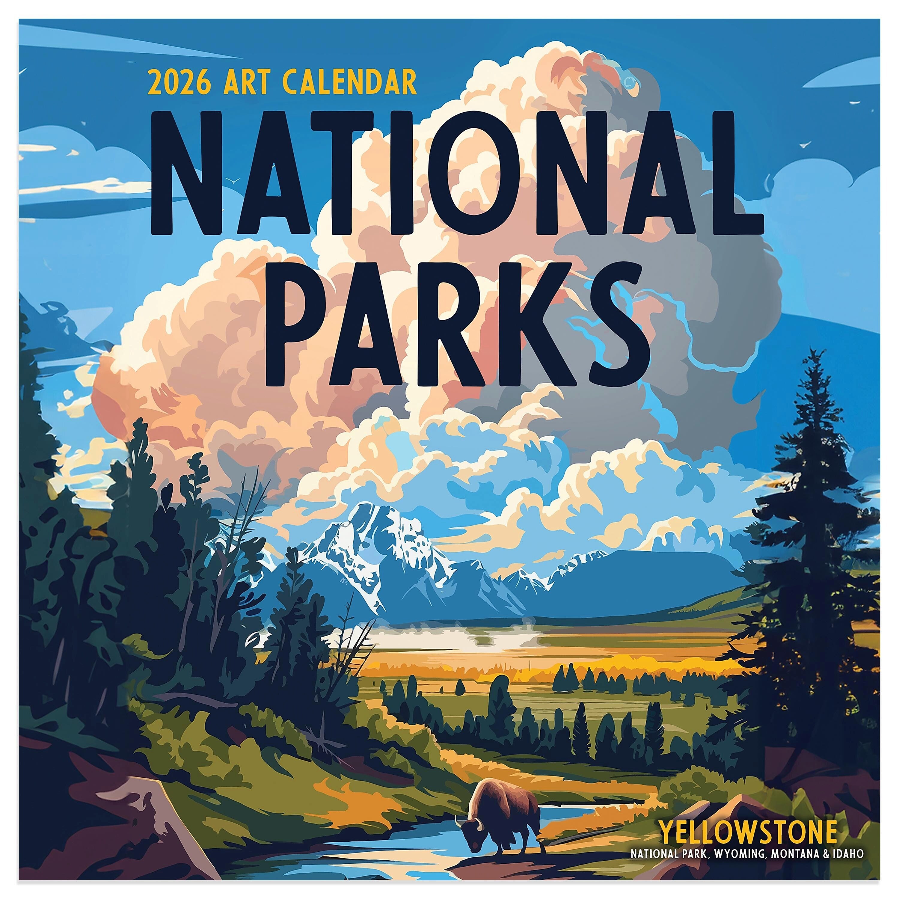 2026 TF Publishing 7" x 7" Monthly Wall Calendar, (26-2113)