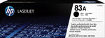 HP 83A Black Standard Yield Toner Cartridge, Prints Up to 1,500 Pages (CF283A)