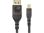 StarTech 3.3' 8K Mini DisplayPort to DisplayPort 1.4 Cable, Male to Male, Black (DP14MDPMM1MB)