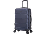 DUKAP Sense 24" Hardside Suitcase, 4-Wheeled Spinner, TSA Checkpoint Friendly, Blue (DKSEN00M-BLU)