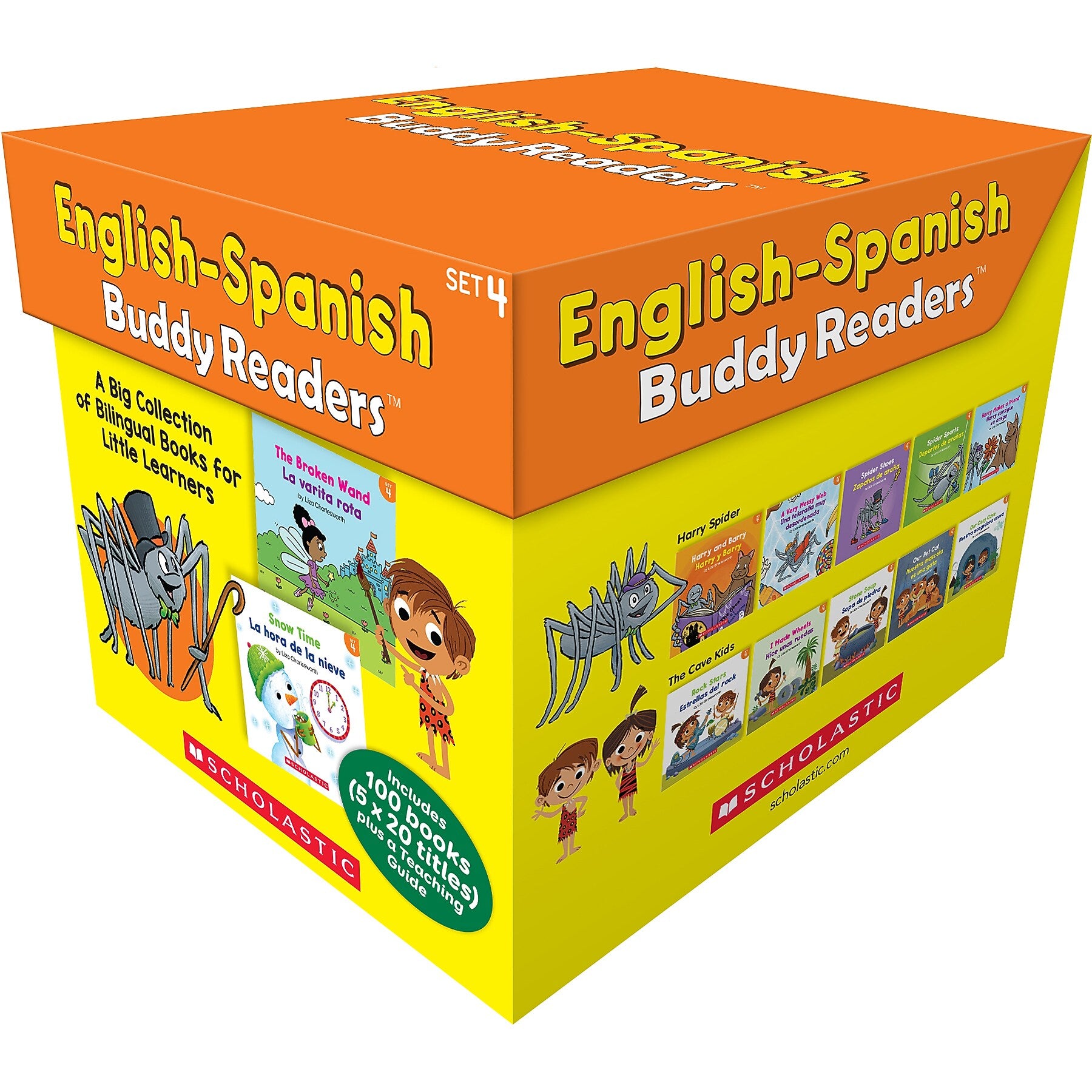 Scholastic Teaching English-Spanish Buddy Readers: Set 4, Multiple-Copy Set, 101/Set