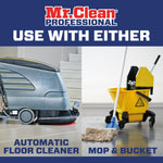 Mr. Clean Professional Liquid Concentrate All Purpose Floor Cleaner, Lemon Scent, 1 Gallon (02621)