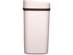 Nine Stars Plastic Sensor Trash Can, 3.2-Gallon, White (DZT-12-5WH)