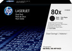 HP 80X Black High Yield Toner Cartridge, Prints Up to 13,800 Pages (CF280XD)