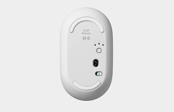 Logitech POP Icon Wireless Keyboard and Optical Mouse Combo, Orange and Off-White (920-013104)