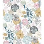 York Wallcoverings Perennial Blooms Peel and Stick Wallpaper (RMK11328WP)