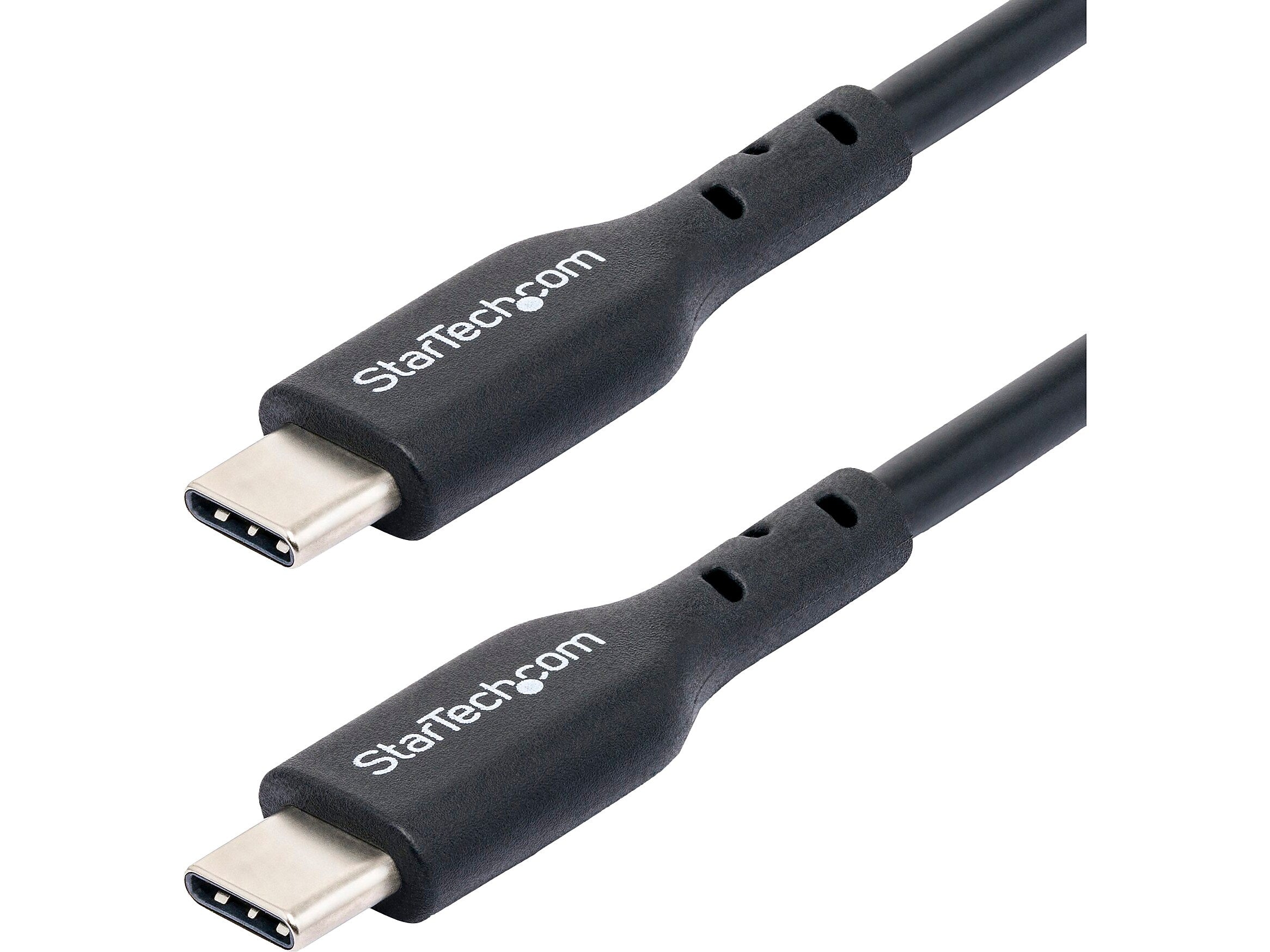 StarTech 3.3' USB-C to USB-C Charging Cable, Male to Male, Black (USB2CC1MNC)