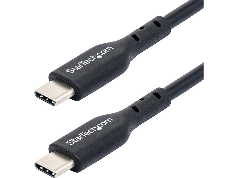 StarTech 3.3' USB-C to USB-C Charging Cable, Male to Male, Black (USB2CC1MNC)