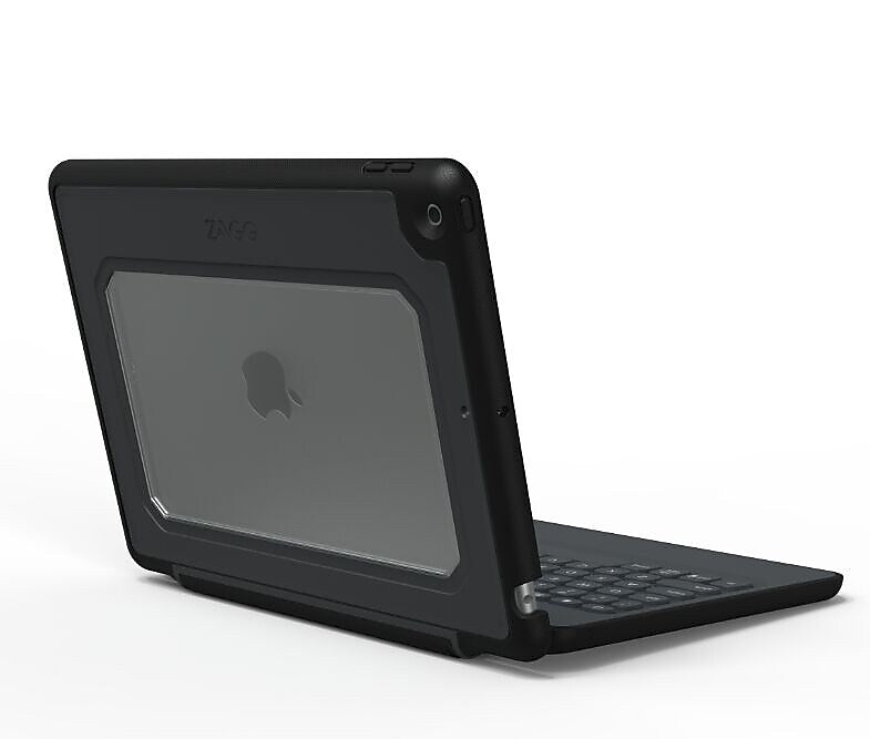 Zagg Wireless Keyboard with Case for 10.2" iPad (Gen 7, 8, 9), Black