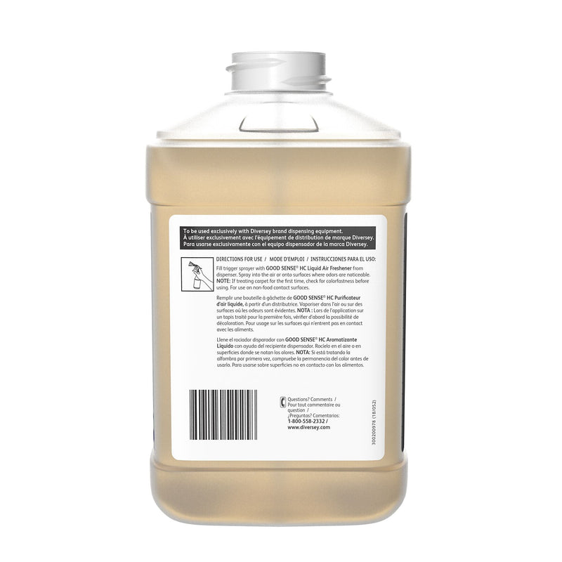 Good Sense HC Air Freshener for Diversey J-Fill, Green Apple, 2.5 L / 2.64 U.S. Qt., 2/Carton (904969)
